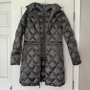 Michael Kors Gray Down Fill Coat